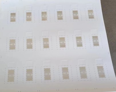 RFID Intelligent Paper Card Labeling Machine (T-118) Applicable Samples