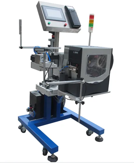 เครื่องพิมพ์และติดสติ๊กเกอร์บาร์โค้ดแบบเรียลไทม์ (T-120)