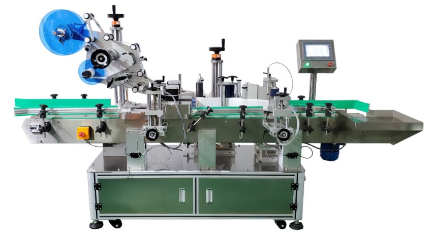 Cap + Round Bottle Combined Labeling Machine (T214)